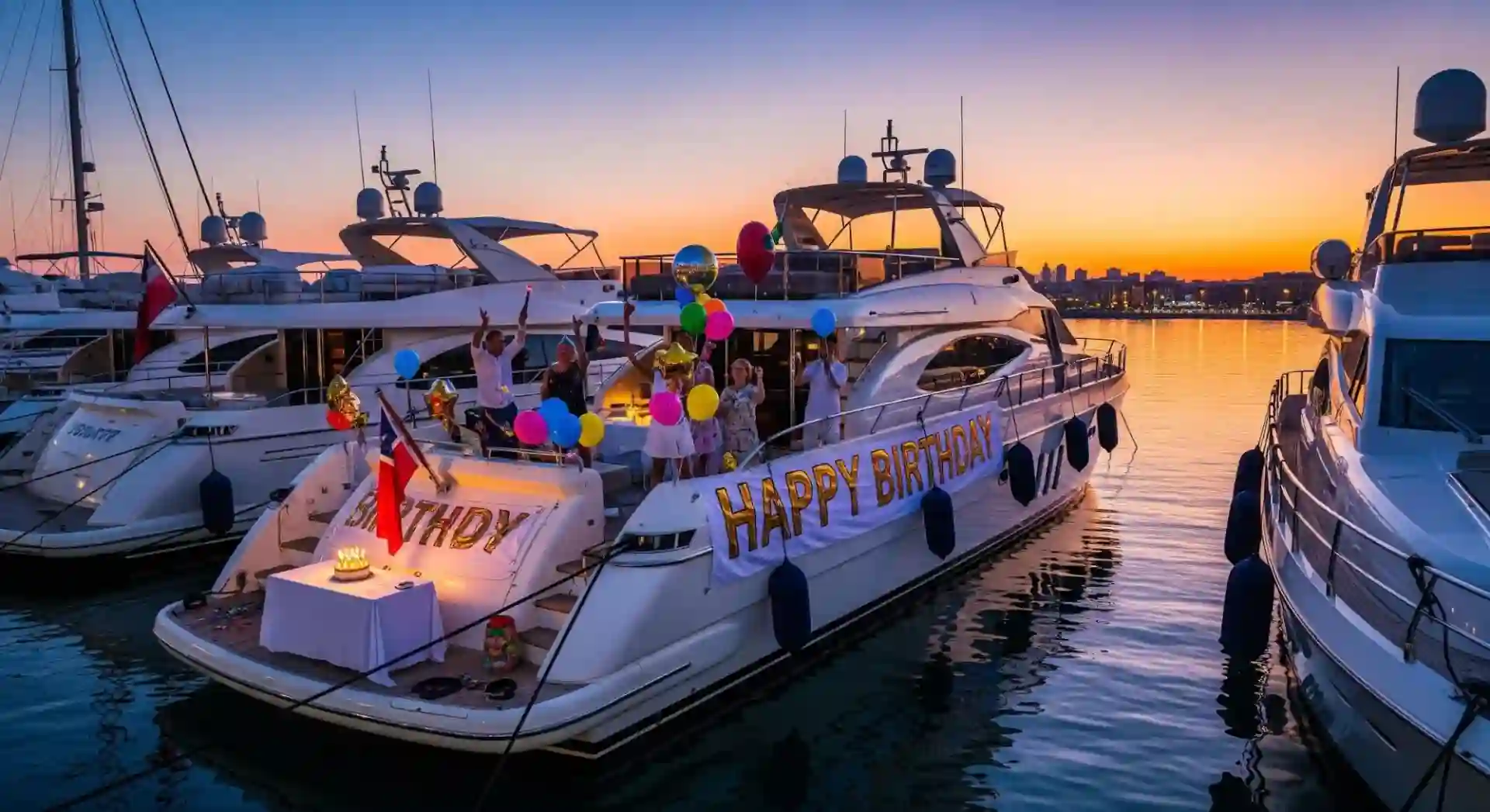 Birthday Celebration Yachts