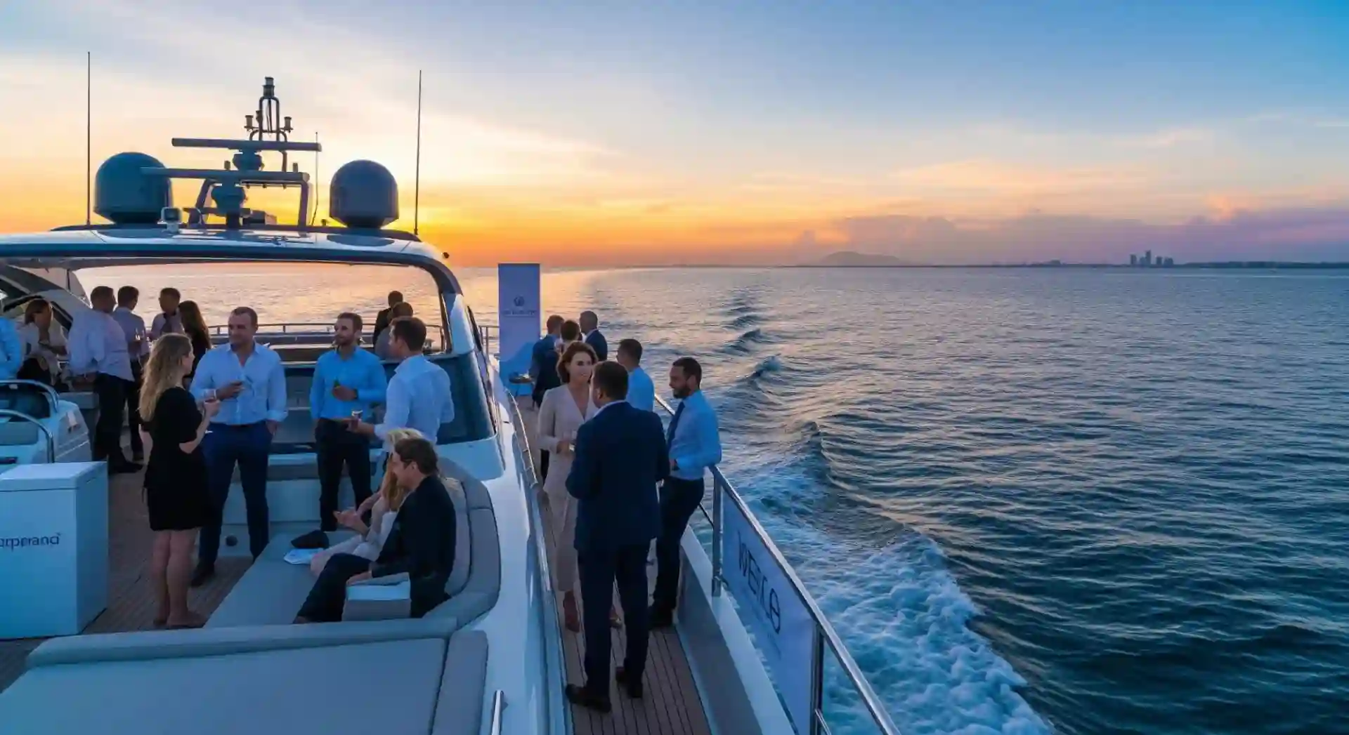 Corporate & Business Yacht Events