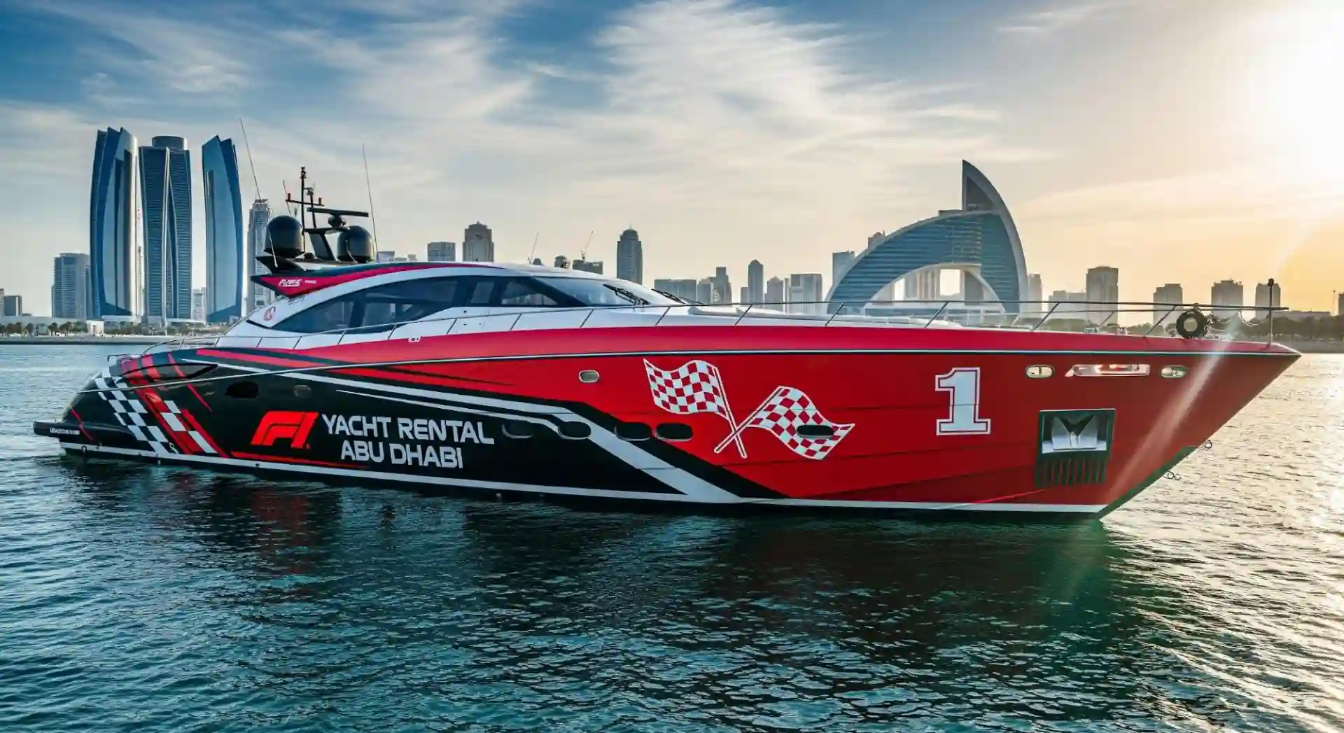 F1 Yacht Rental Abu Dhabi