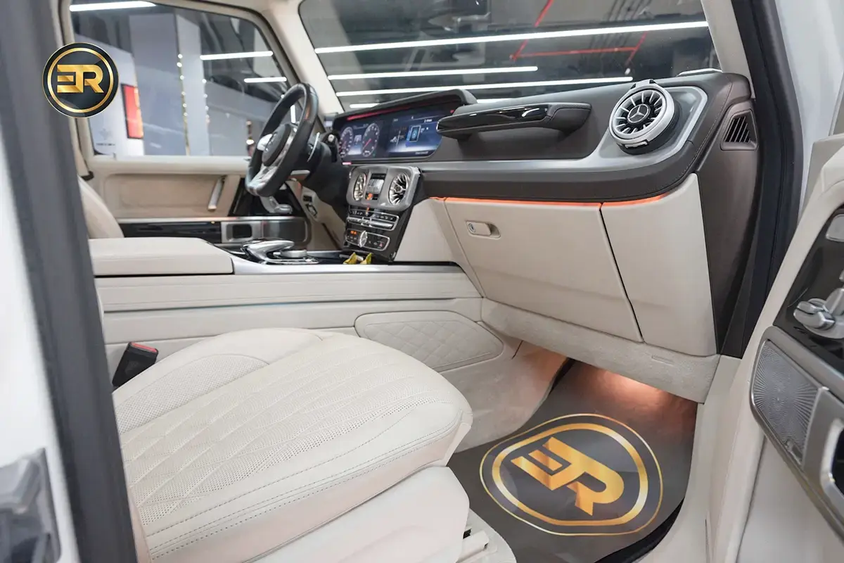 Mercedes G63 White