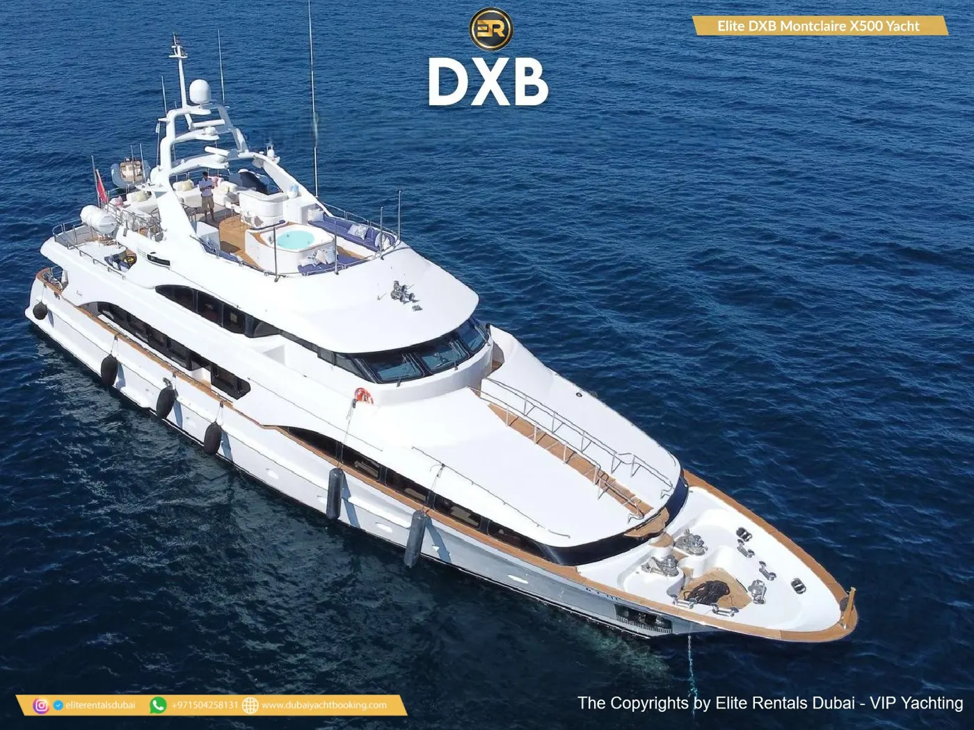 Elite DXB Montclaire X500 Yacht