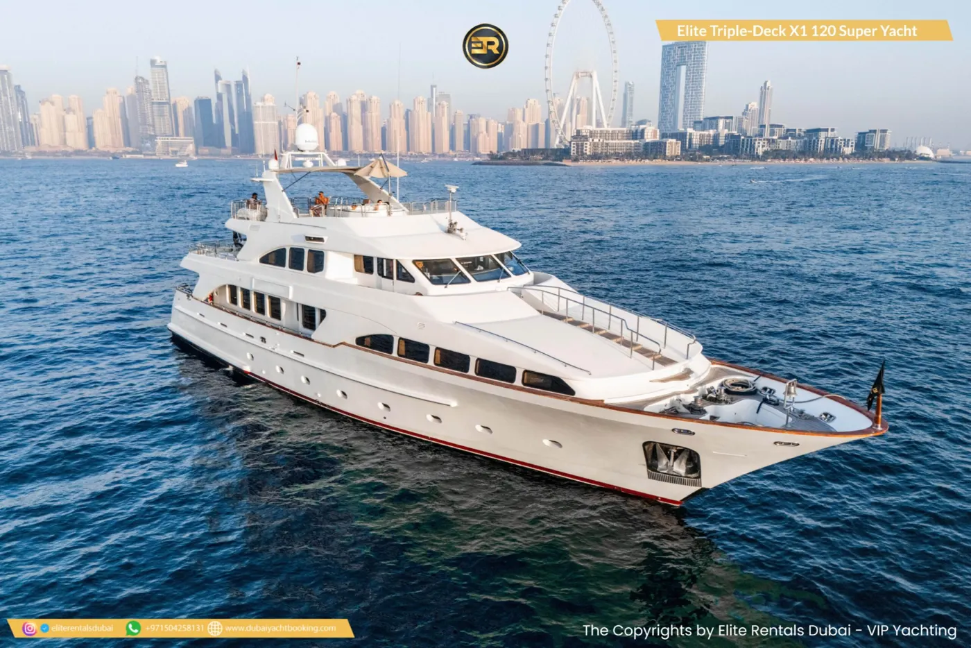 Elite Triple-Deck X-350 Super Yacht VIP