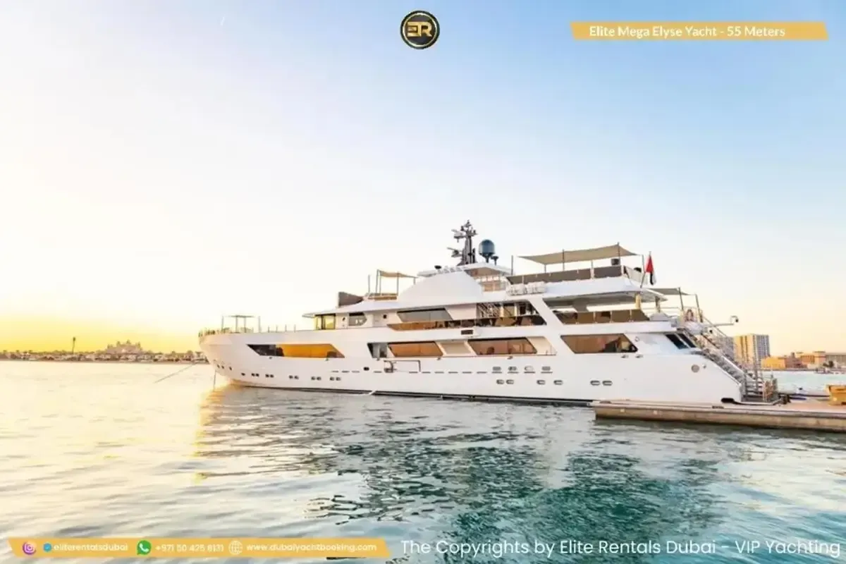 Elite Mega Elyse Yacht – 55 Meters