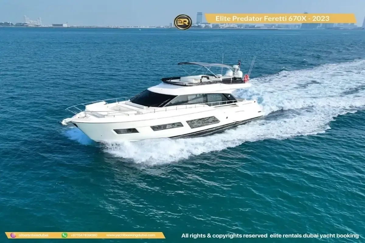 Elite Ferretti Yacht